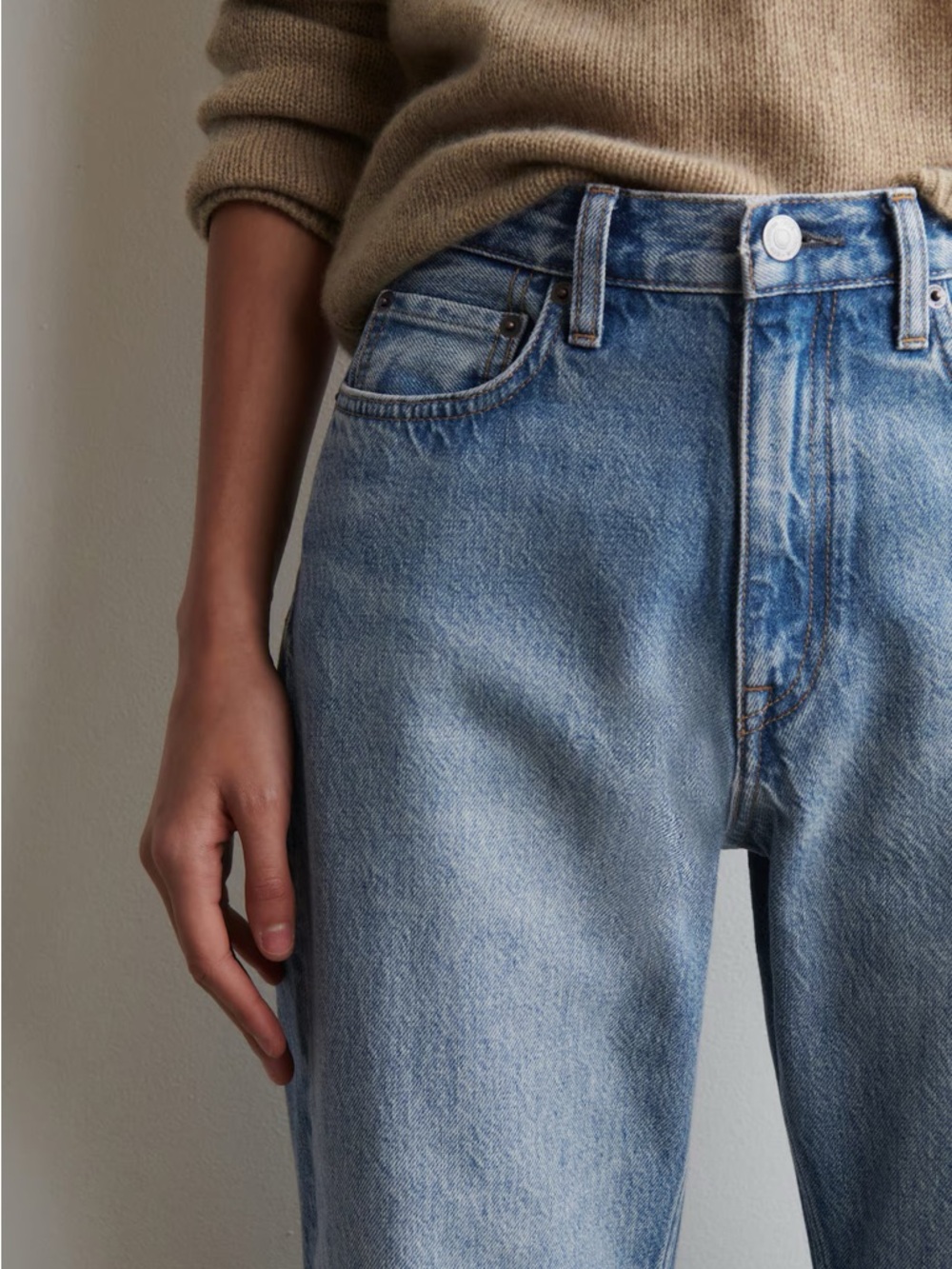 COS Chord Straight Leg Jeans, size 25